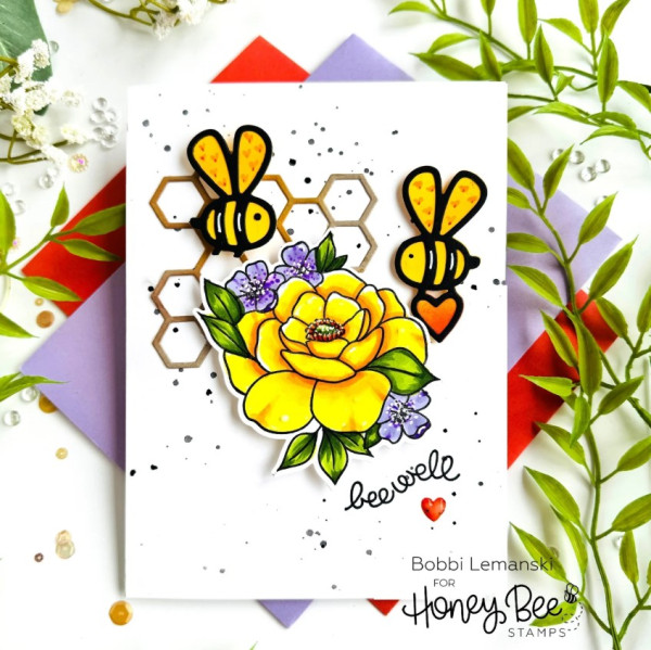 12 Handmade Card Ideas with Bees