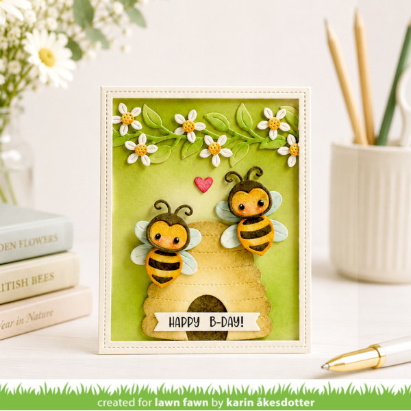 12 Handmade Card Ideas with Bees
