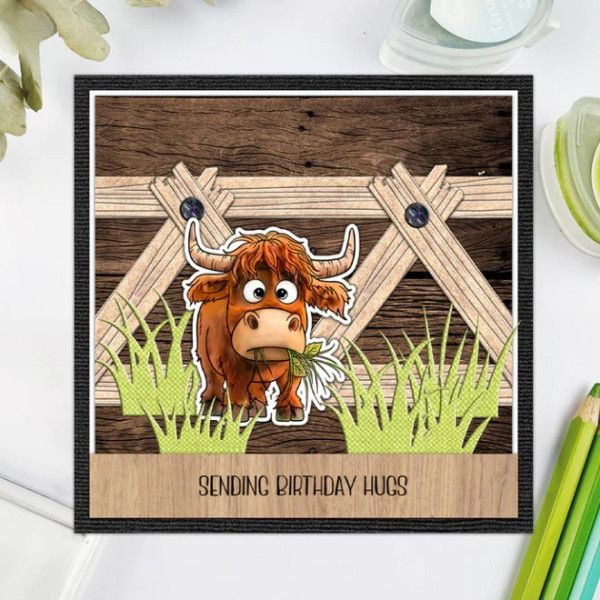 12 Handmade Highland Cow Card Ideas - The New "It" Animal