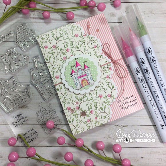 How to Make a Tri-Fold Castle Card