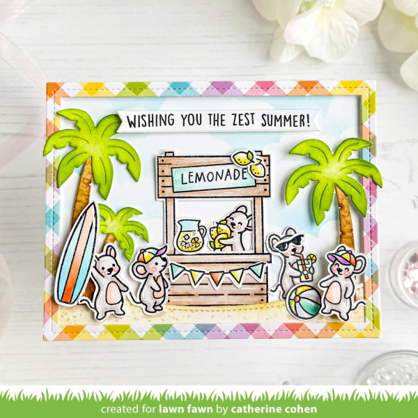 12 Handmade Card Ideas with Summer and Tropical Drinks