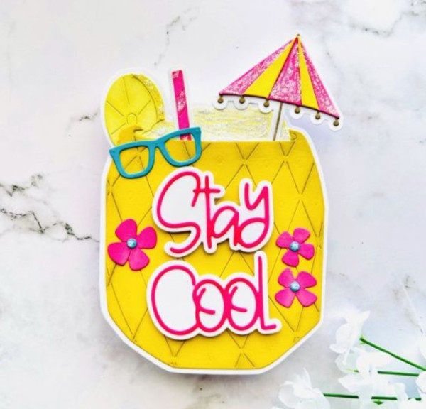 12 Handmade Card Ideas with Summer and Tropical Drinks