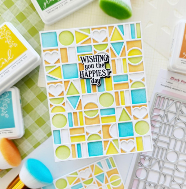 12 Ideas for Stenciled Handmade Cards (with tips)