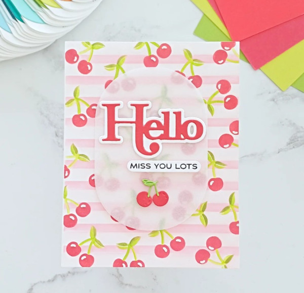 12 Ideas for Stenciled Handmade Cards (with tips)