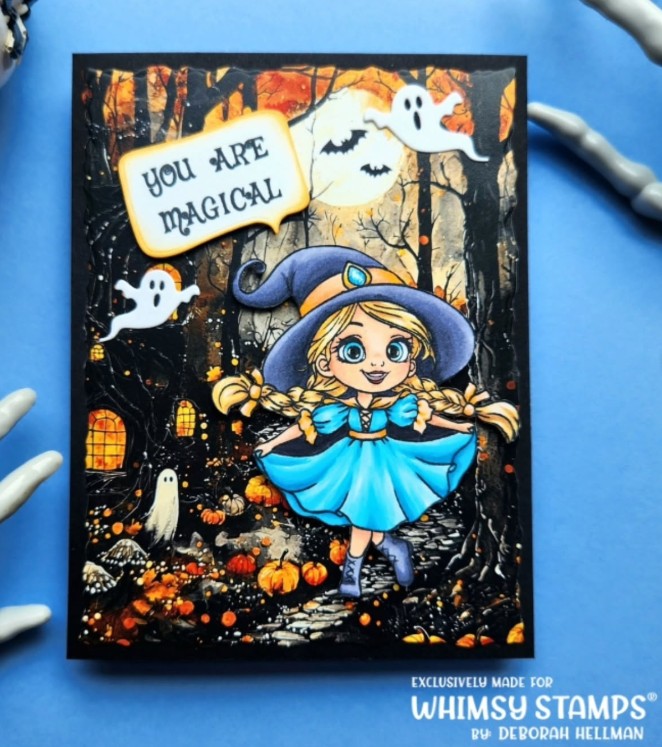 13 Whimsical Witchy Halloween Card Ideas