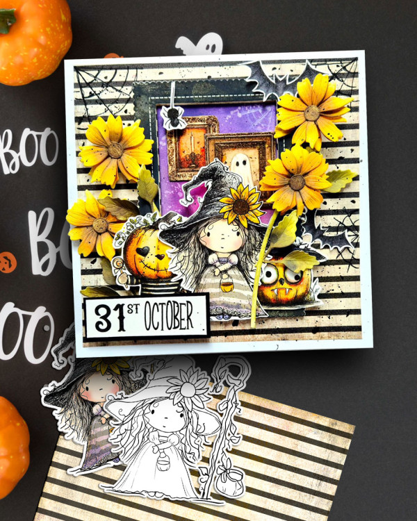 13 Whimsical Witchy Halloween Card Ideas