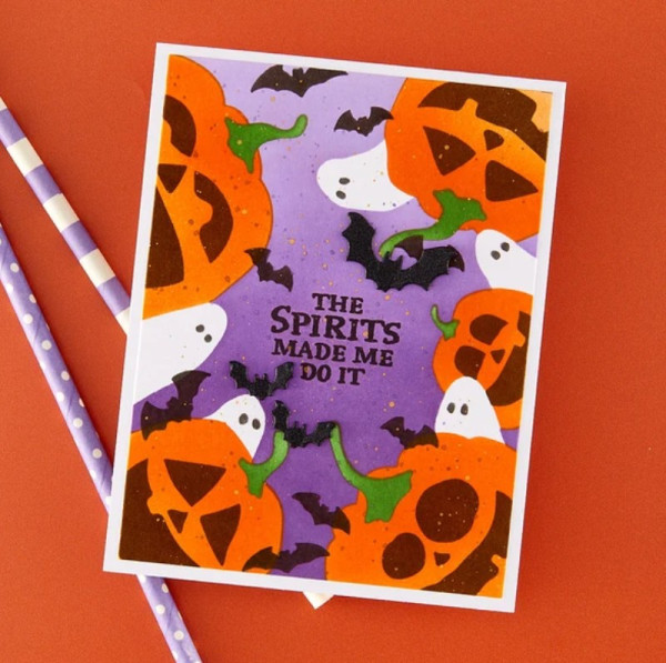 12 Pumpkin and Jack O' Lantern Handmade Card Ideas for Halloween