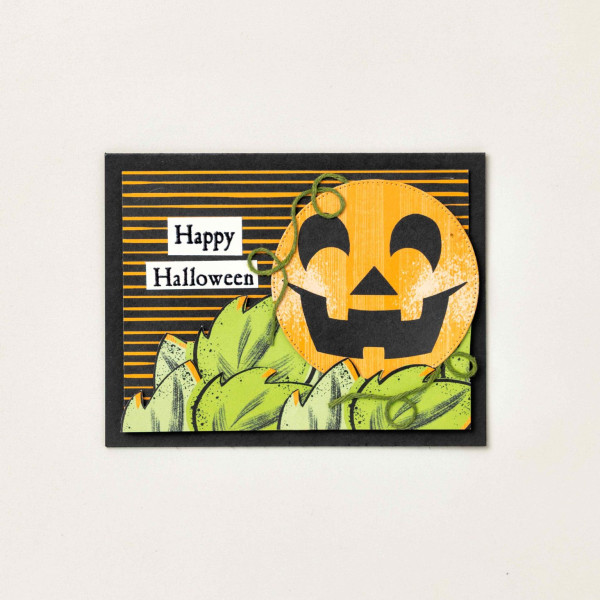 12 Pumpkin and Jack O' Lantern Handmade Card Ideas for Halloween